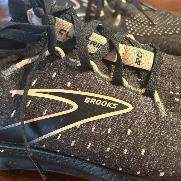 Women’s BROOKS glycerin 20 STEALTHFIT size 10. Black gray - Picture 5 of 6